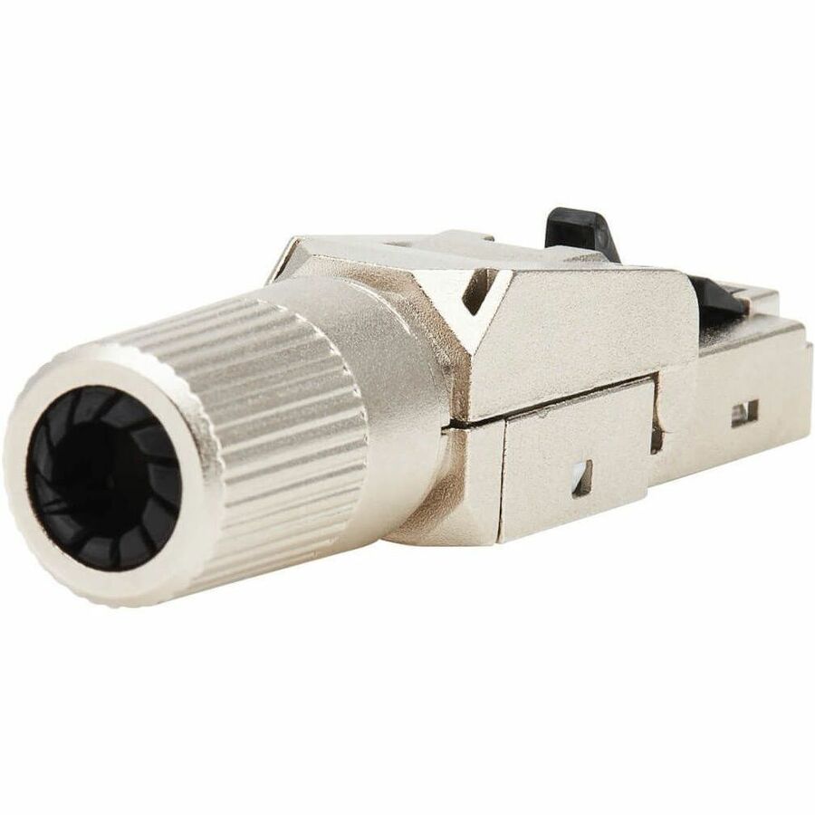 Eaton Tripp Lite Series Cat8 STP Class 1 Field-Termination Plug, 568A/568B, TAA