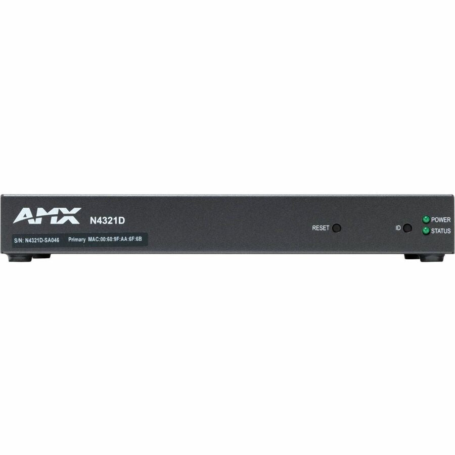 AMX NMX-ATC-N4321D Audio-over-IP Transceiver with Dante and AES67