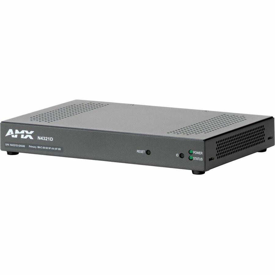 AMX NMX-ATC-N4321D Audio-over-IP Transceiver with Dante and AES67