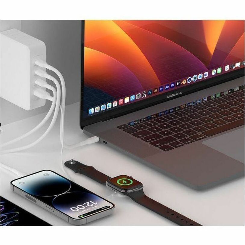 140W 4PORT GAN WALL CHRGR