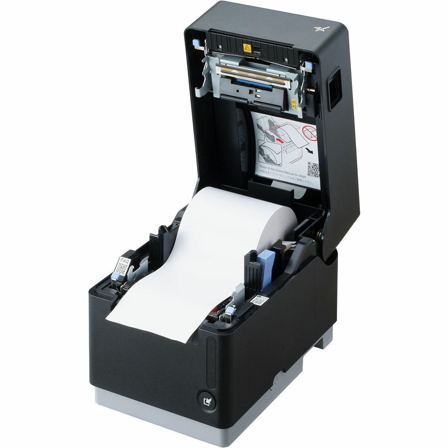 Star Micronics mC-Label3 MCL32CI Direct Thermal Printer - Monochrome - Desktop - Label Print - Ethernet - USB - With Cutter - Black - 3.15" Print Width - 203 dpi - For PC, Android, iOS