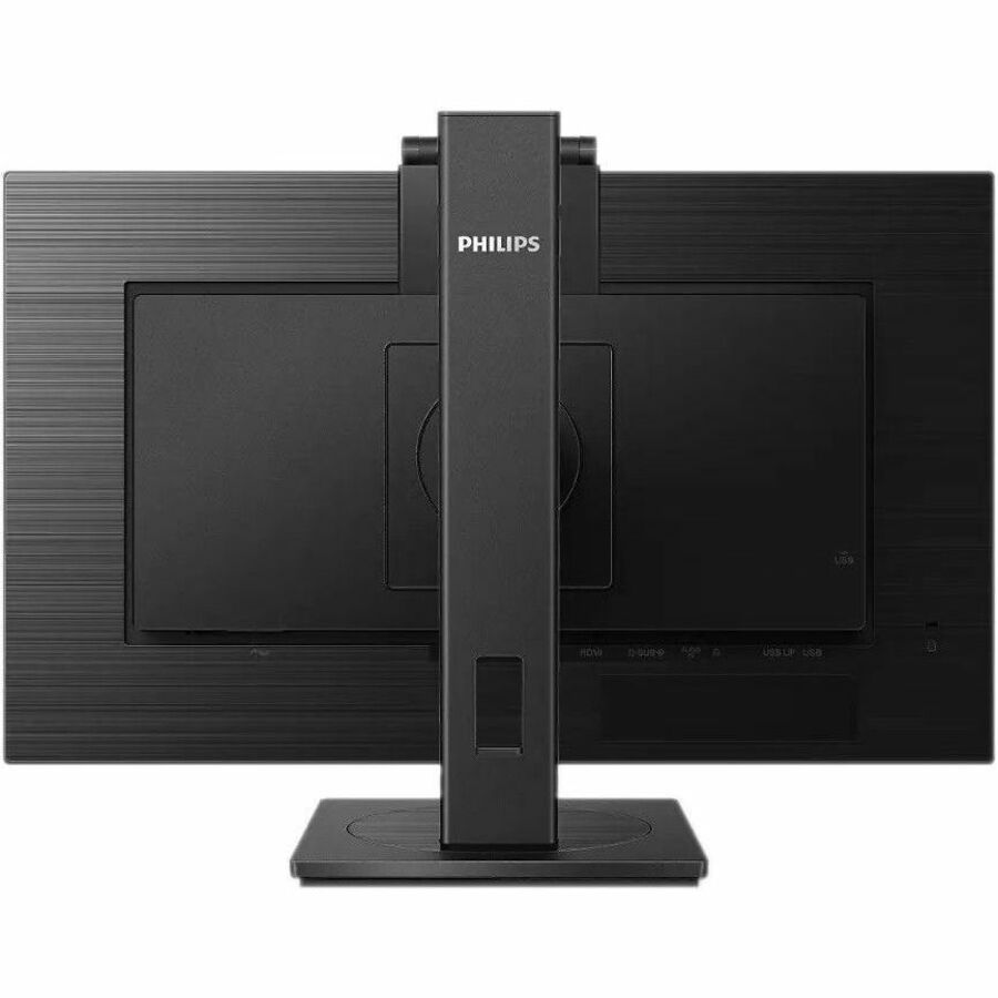 Philips 242B1H 24" Class Webcam Full HD LCD Monitor - 16:9 - Textured Black