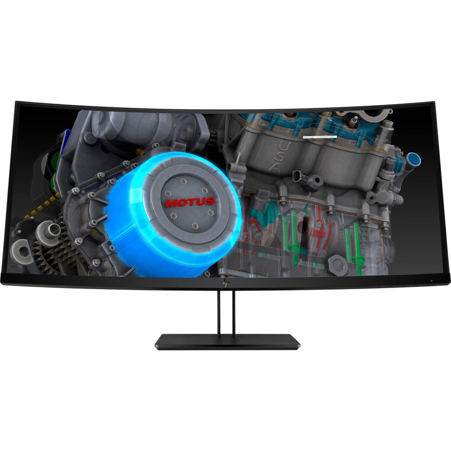 HP Z38c 38" Class UWQHD Curved Screen LED Monitor - 21:9 - Black