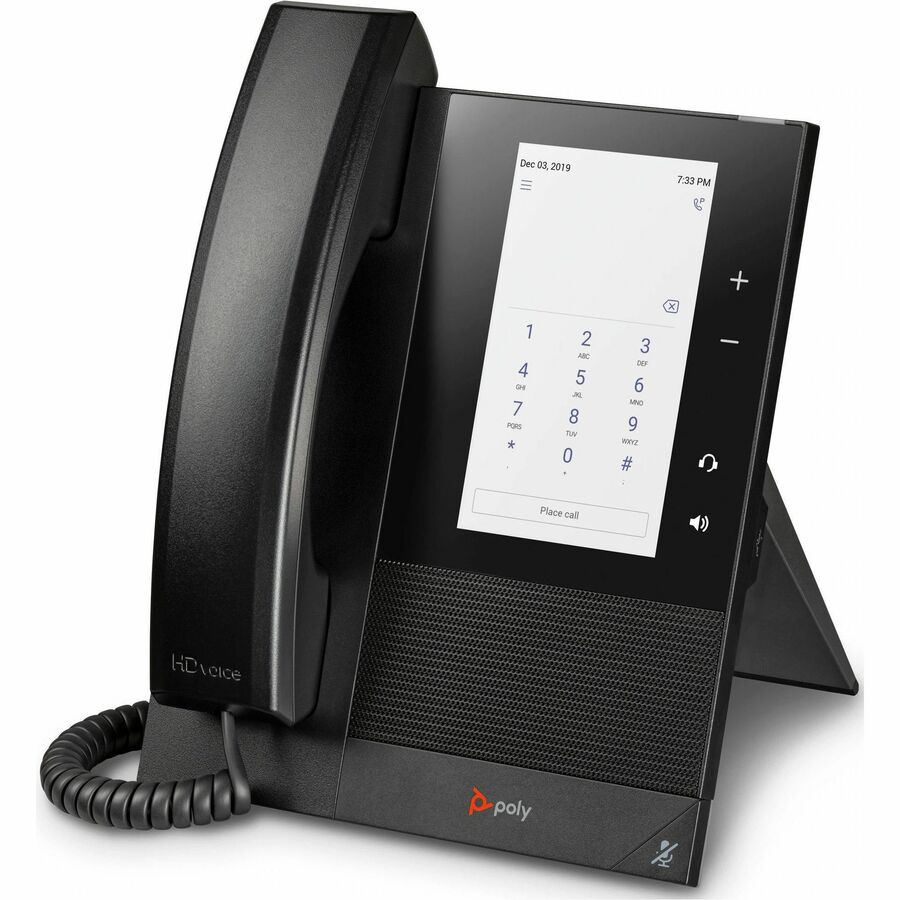 Poly CCX 400 Business Media Phone for Microsoft Teams and PoE-enabled GSA/TAA