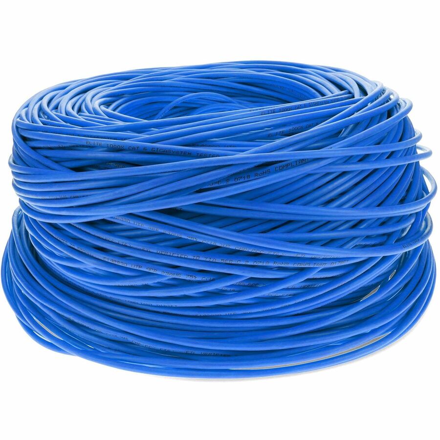 1000FT BLUE CAT6 STP PVC