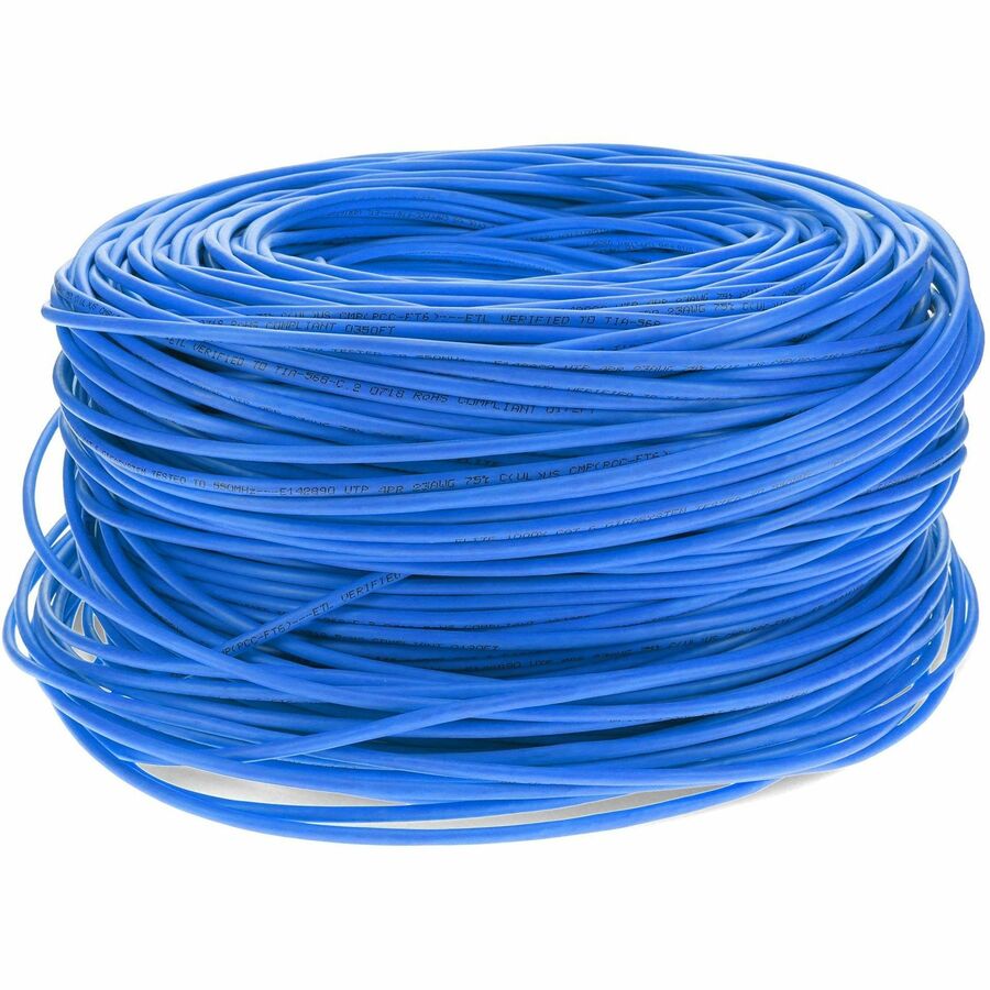 1000FT BLUE CAT6 STP PVC