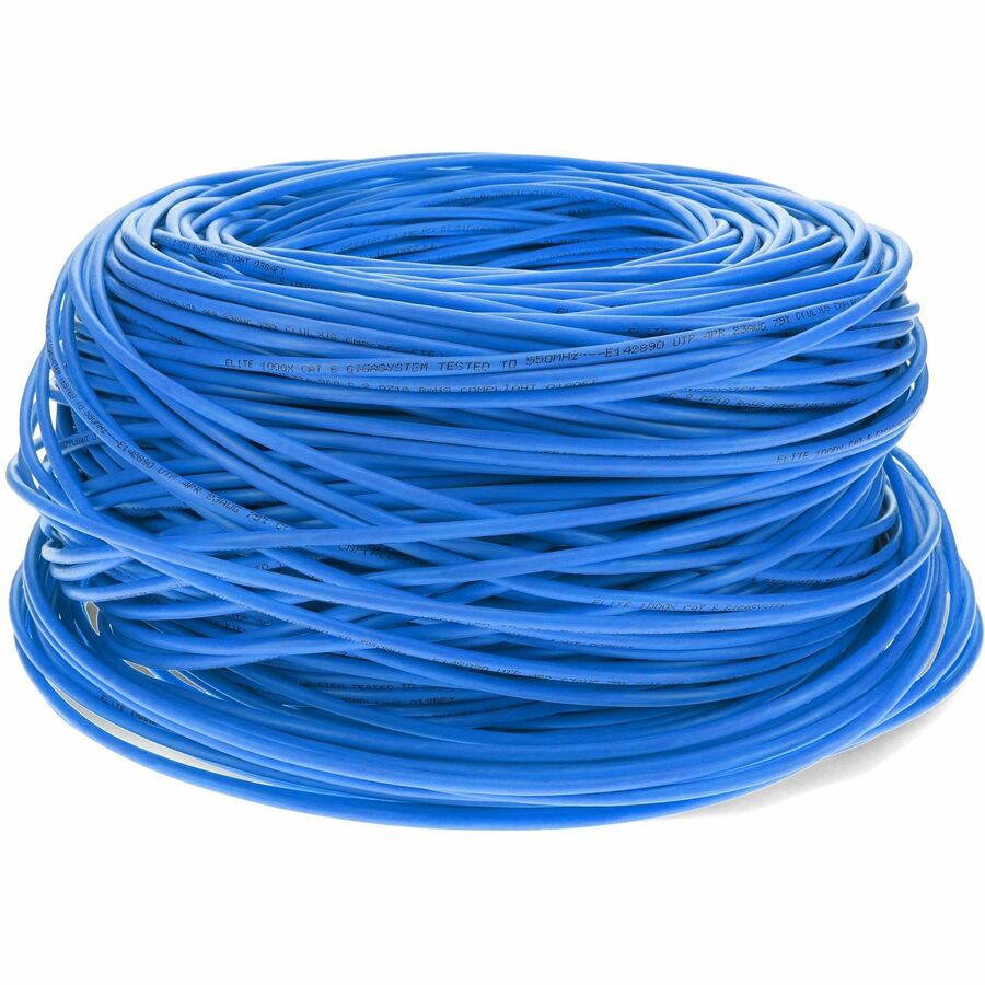 1000FT BLUE CAT6 STP PVC