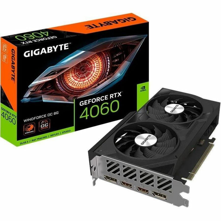Gigabyte NVIDIA GeForce RTX 4060 Graphic Card - 8 GB GDDR6