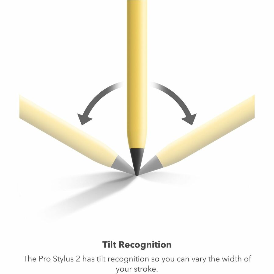 ZAGG Pro Stylus 2 - Wireless Charging Stylus - White