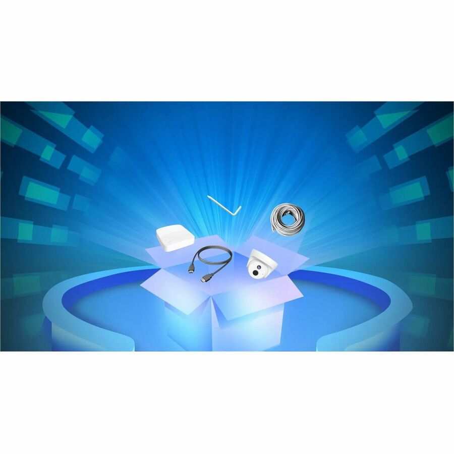 4 CHANNEL POE HD SECURITY KIT