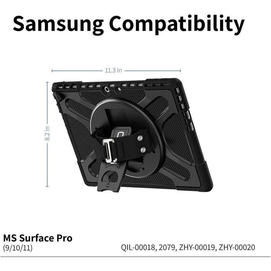 RUGGED CASE WITH KICKSTAND/