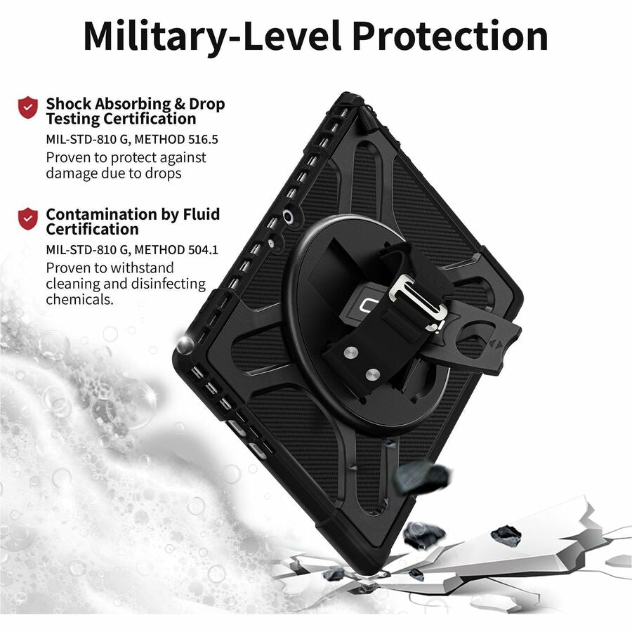 RUGGED CASE WITH KICKSTAND/