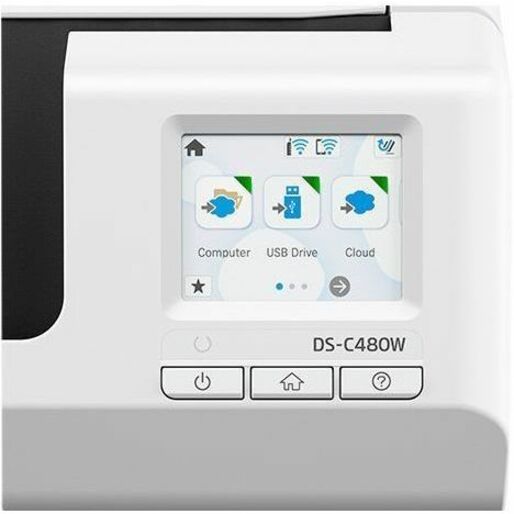 Epson DS-C480W Sheetfed Scanner - 600 dpi Optical