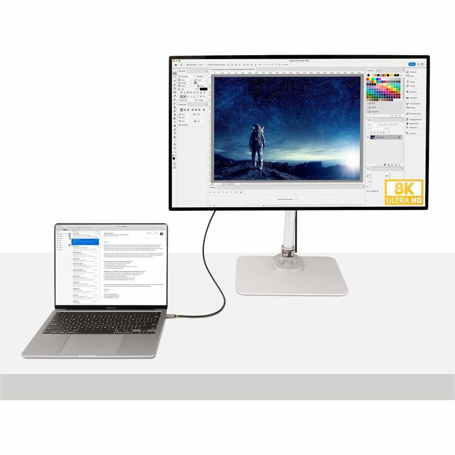 3FT USB4 CABLE USB-IF CERTIFIED