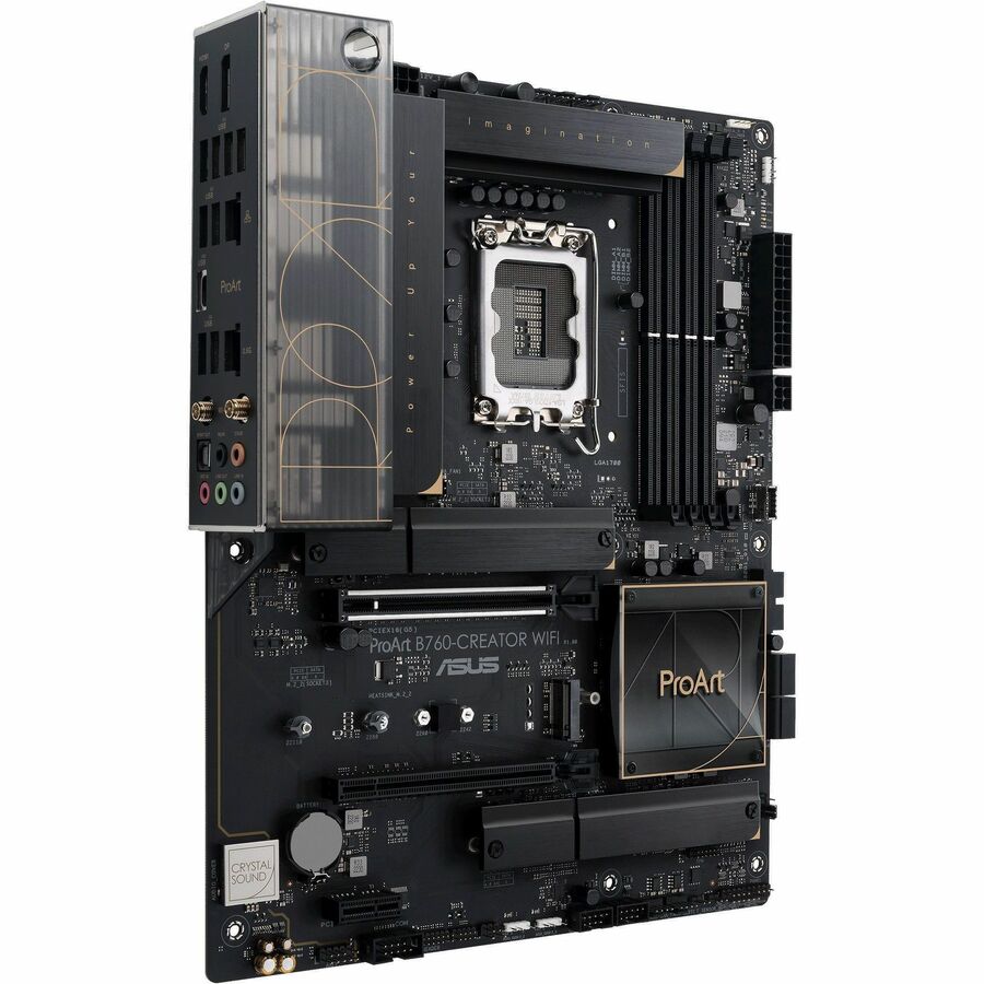 Asus ProArt PROART B760-CREATOR WIFI Desktop Motherboard - Intel B760 Chipset - Socket LGA-1700 - ATX