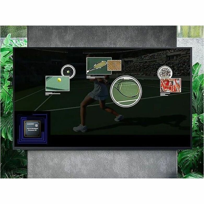 Samsung The Terrace LST9C QN85LST9CAF 84.5" Smart LED-LCD TV - 4K UHDTV - Titan Black