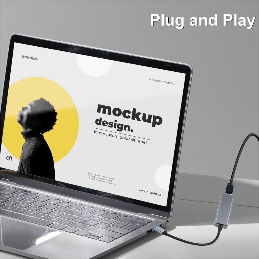 USB-C TO ETHERNET NETWORK ADPTR