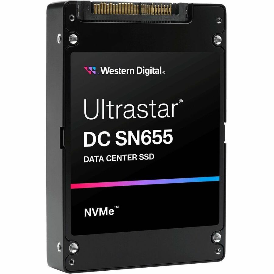 WD Ultrastar DC SN655 WUS5EA176ESP7E1 7.68 TB Solid State Drive - U.3 15 mm Internal - PCI Express NVMe (PCI Express NVMe 4.0)