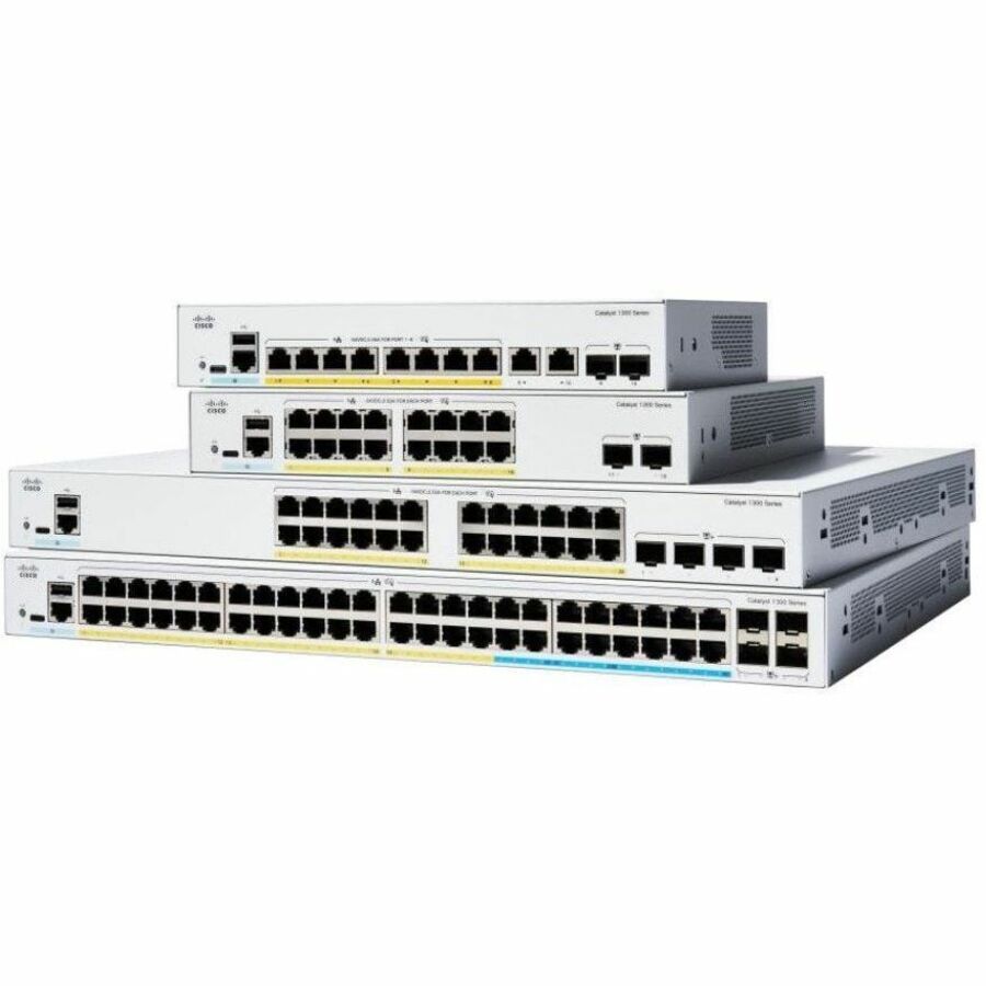1300 48-port GE Full PoE 4x10G