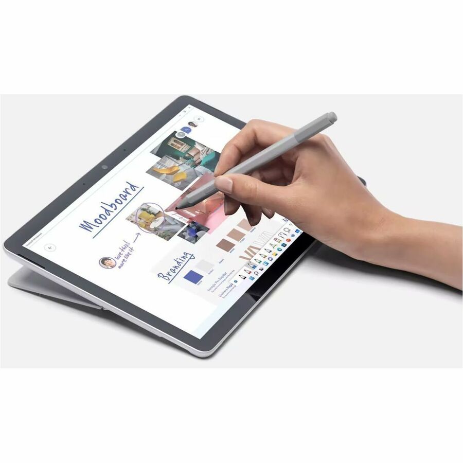 Microsoft Surface Go 4 Tablet - 10.5" - 8 GB - 128 GB Storage - Windows 11 Pro - Platinum