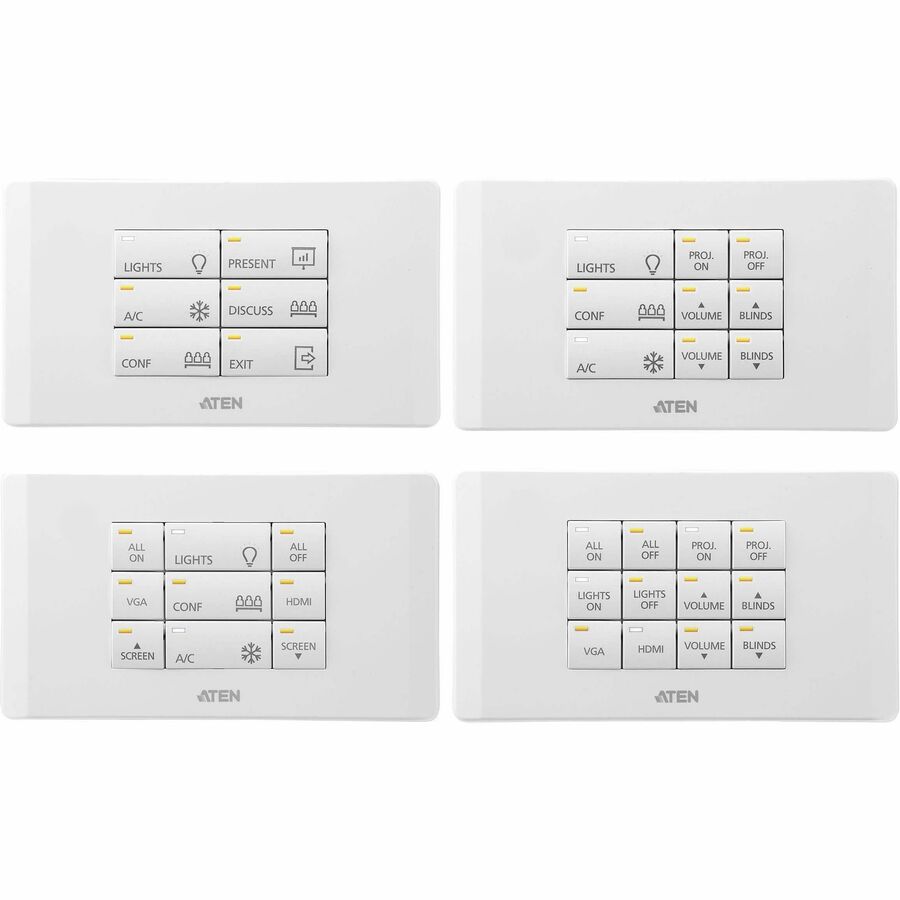 ATEN 12-button Keypad (EU, 2 Gang)