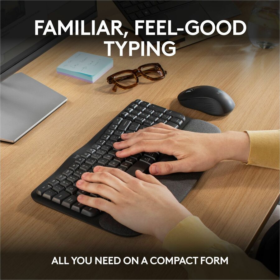 Logitech Wave Keys MK670 Keyboard & Mouse