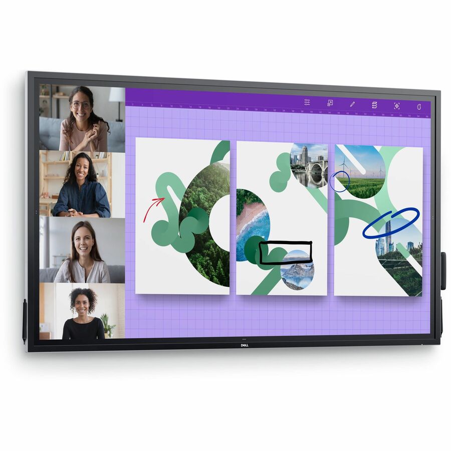 DELL 75 4K INTERACTIVE TOUCH