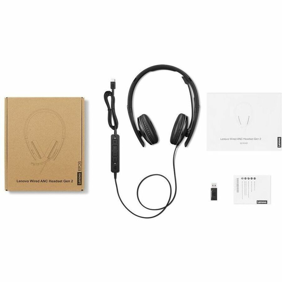 Lenovo Wired ANC Headset Gen 2 (Teams)