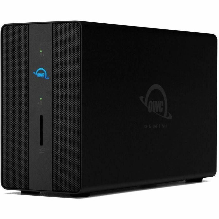 OWC 8TB Gemini Thunderbolt (40Gb/s) Dock And Dual-Drive HDD RAID External Storage Solution