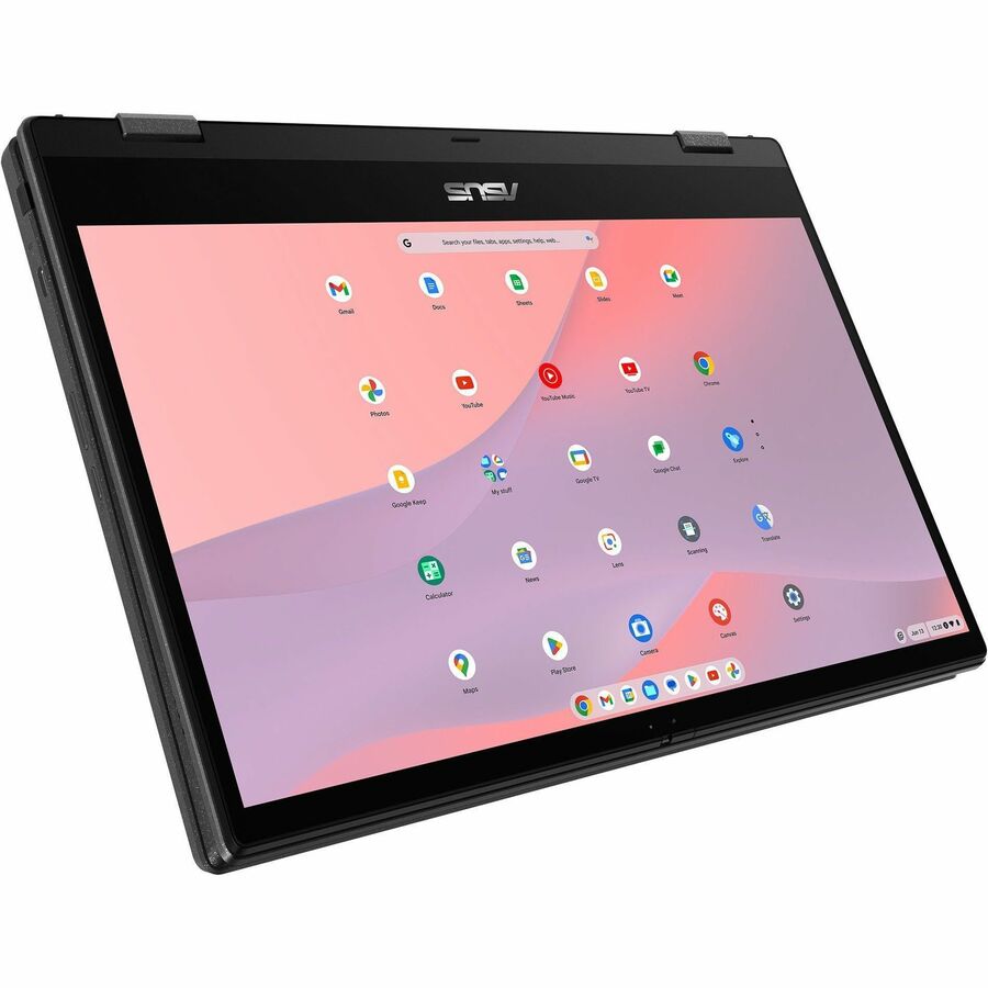 Asus Chromebook CM14 CM1402F CM1402FM2A-DS84FT-S 14" Touchscreen Convertible 2 in 1 Chromebook - Full HD - Octa-core (ARM Cortex A76 + Cortex A55) - 8 GB - 64 GB Flash Memory - Gravity Gray
