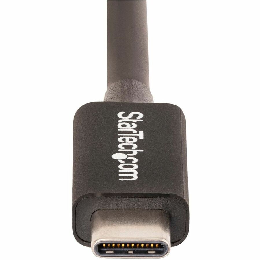 StarTech.com 3ft (1m) Thunderbolt 4 Cable, 40Gbps, 100W PD, 4K/8K Video, Intel-Certified, Compatible w/Thunderbolt 3/USB 3.2/DisplayPort