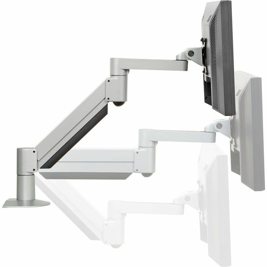 HAT Design Works Deluxe 7500-1000-104 Mounting Arm for Flat Panel Display, Monitor - Vista Black - Landscape/Portrait
