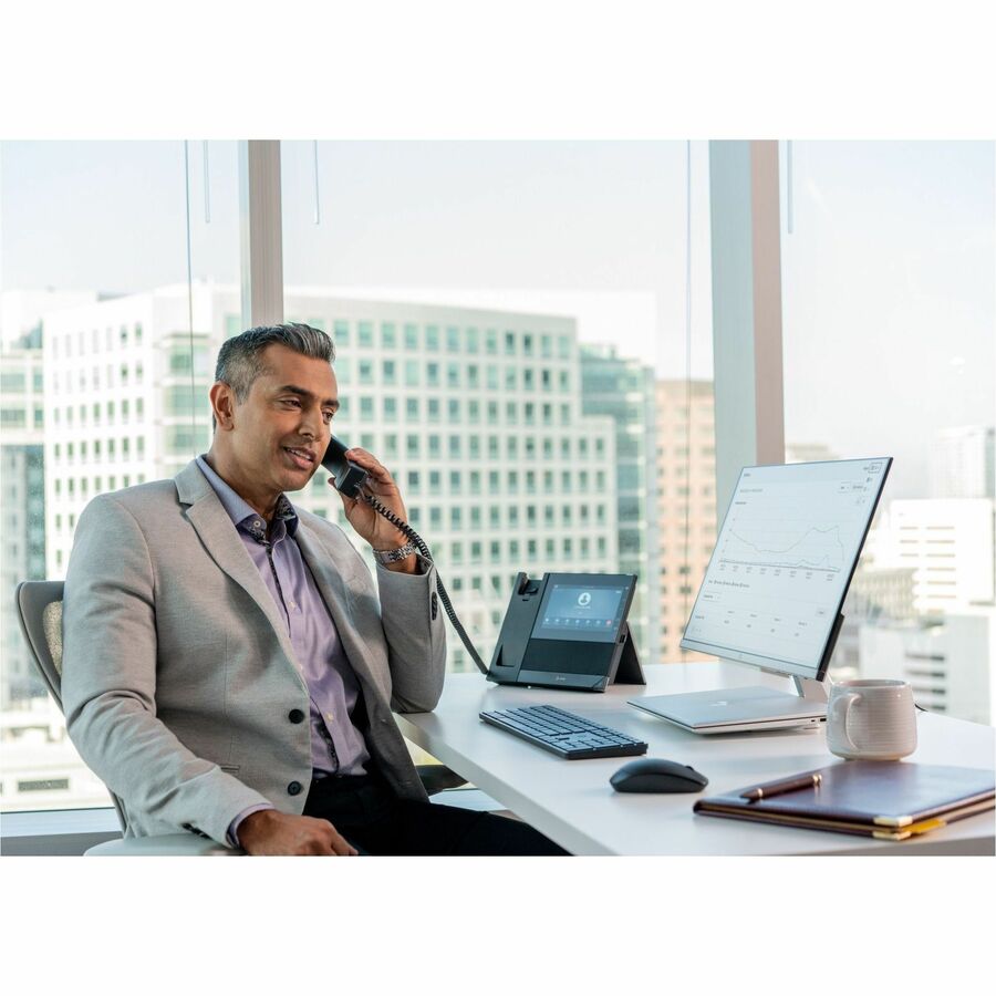 Poly CCX 600 Business Media Phone for Microsoft Teams and PoE-enabled GSA/TAA