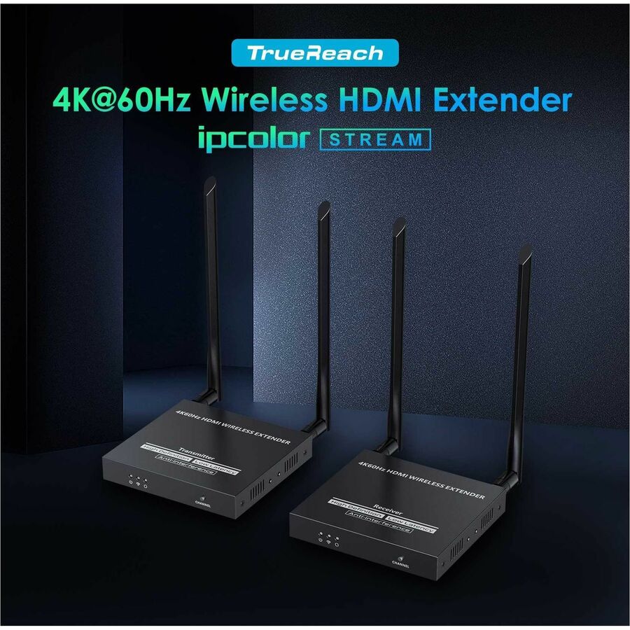 4K60HZ HDMI OVER WIRELESS EXT.