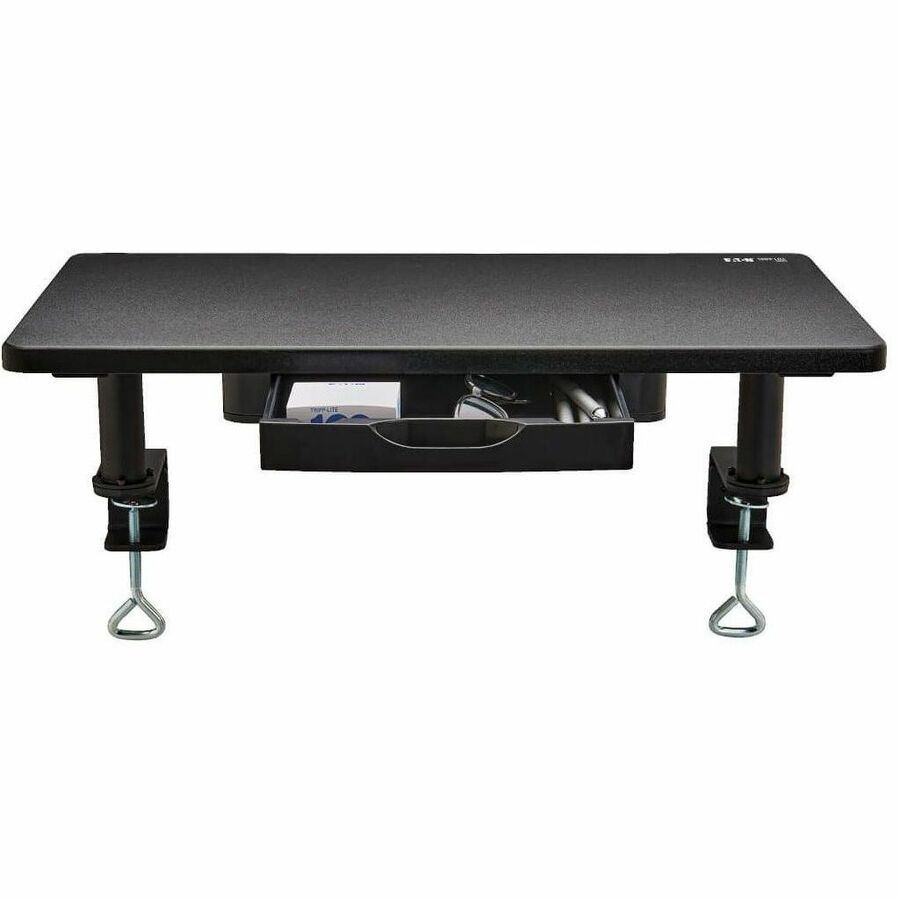 Eaton Tripp Lite Series Desk-Clamp Monitor Riser with Storage Drawer, TAA