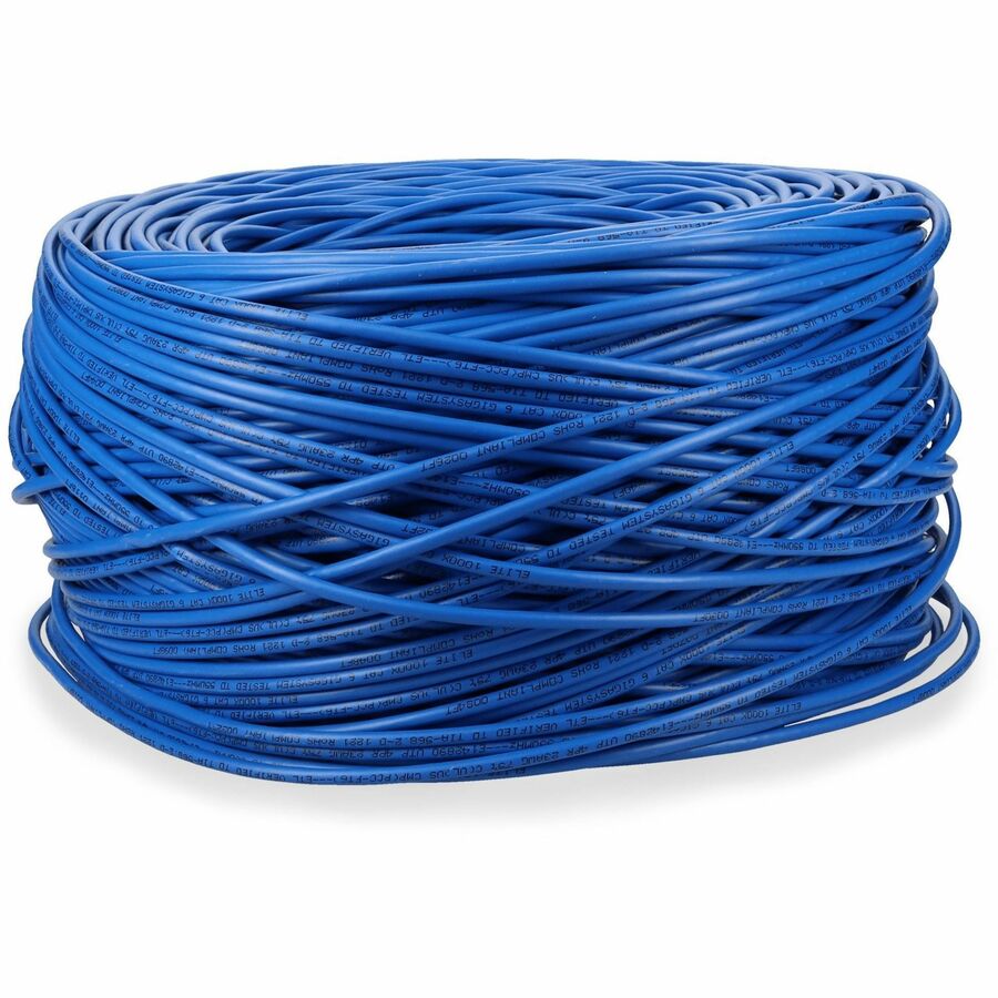 1000FT BLUE CAT6 UTP PLENUM