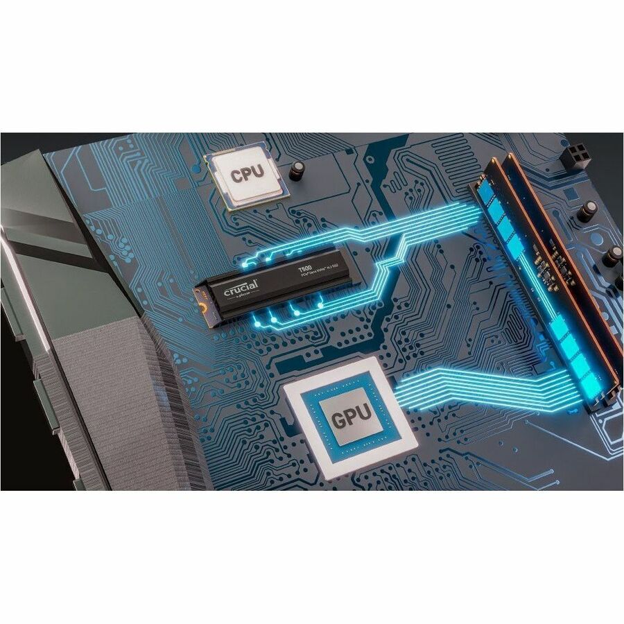 Crucial T500 2TB PCIe Gen4 NVM