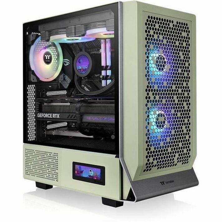 Thermaltake Ceres 300 TG ARGB Matcha Green Mid Tower Chassis