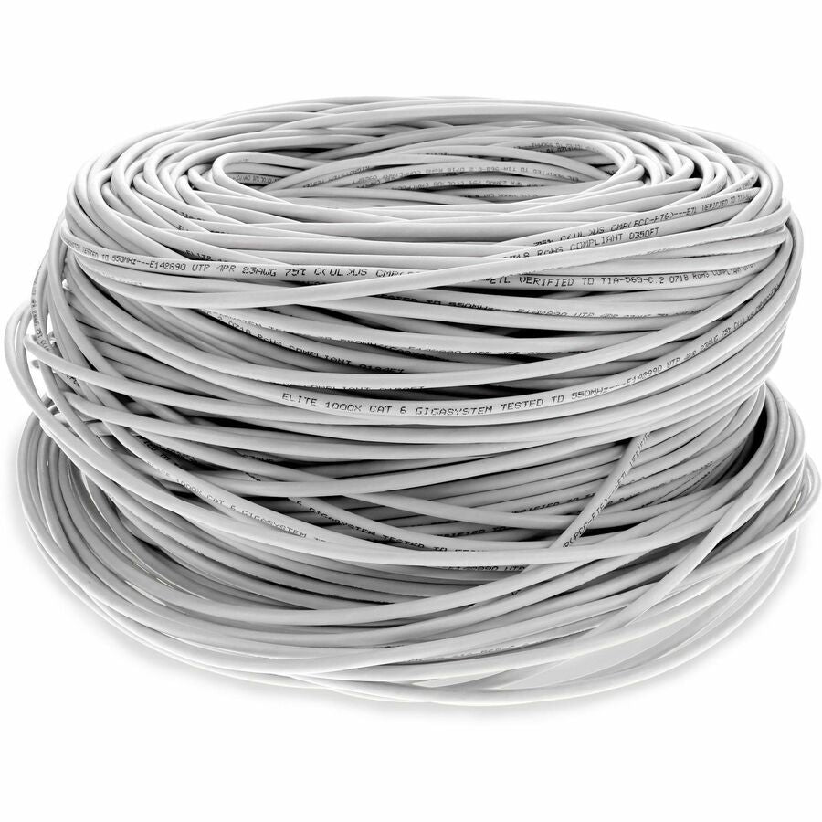 1000FT WHITE CAT6 STP PVC