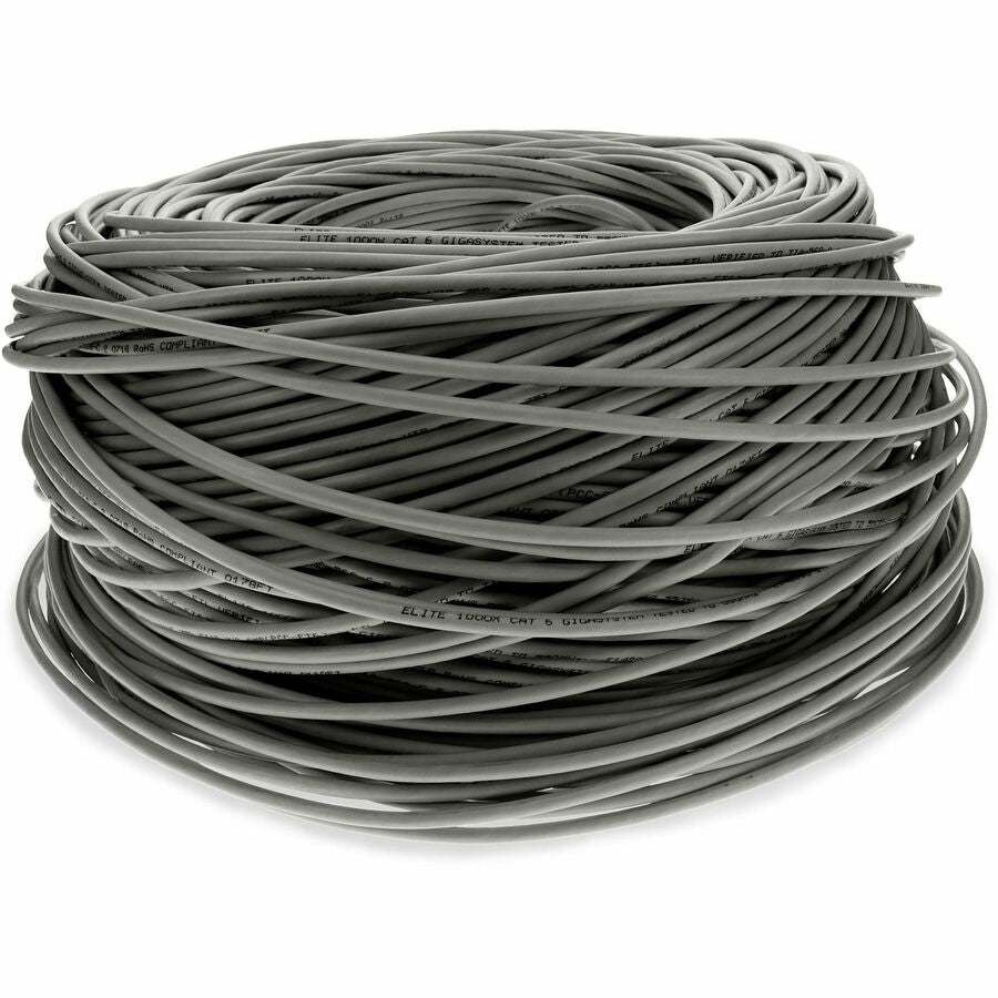 1000FT GRAY CAT6 STP PVC