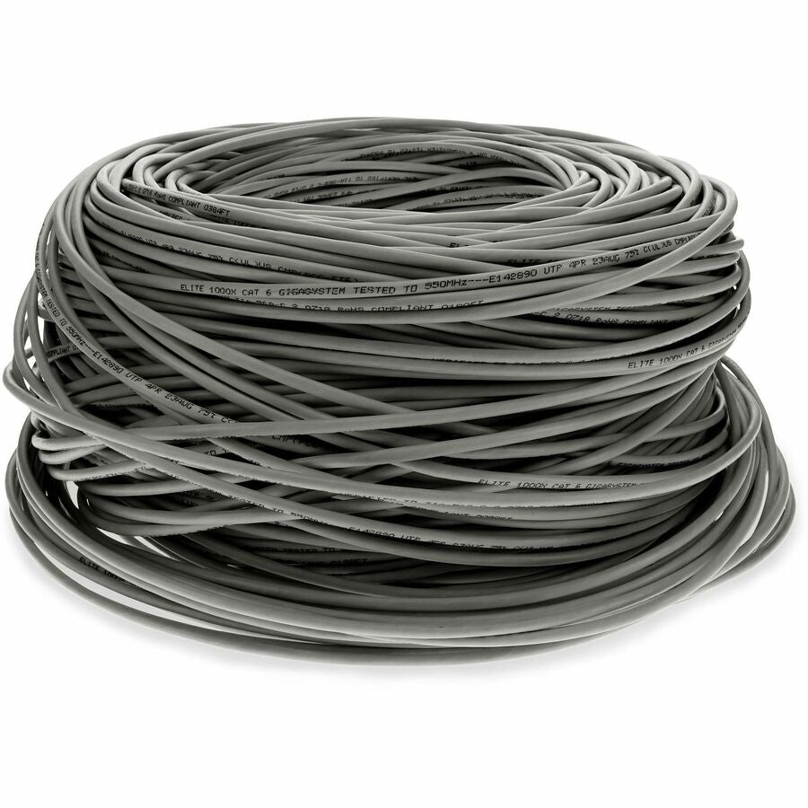 1000FT GRAY CAT6 STP PVC