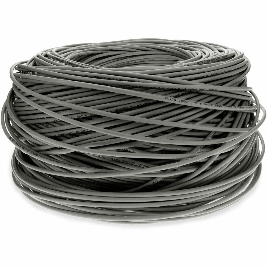 1000FT GRAY CAT6 STP PVC