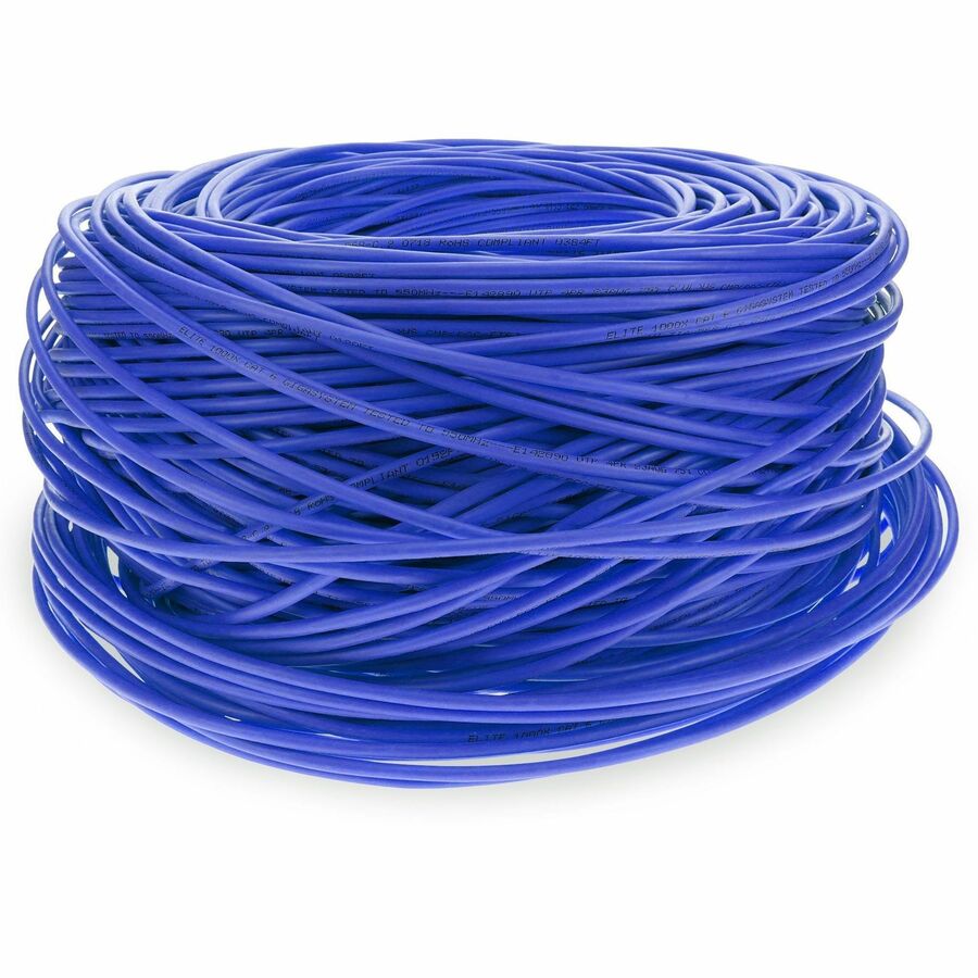 1000FT BLUE CAT6 STP PLENUM