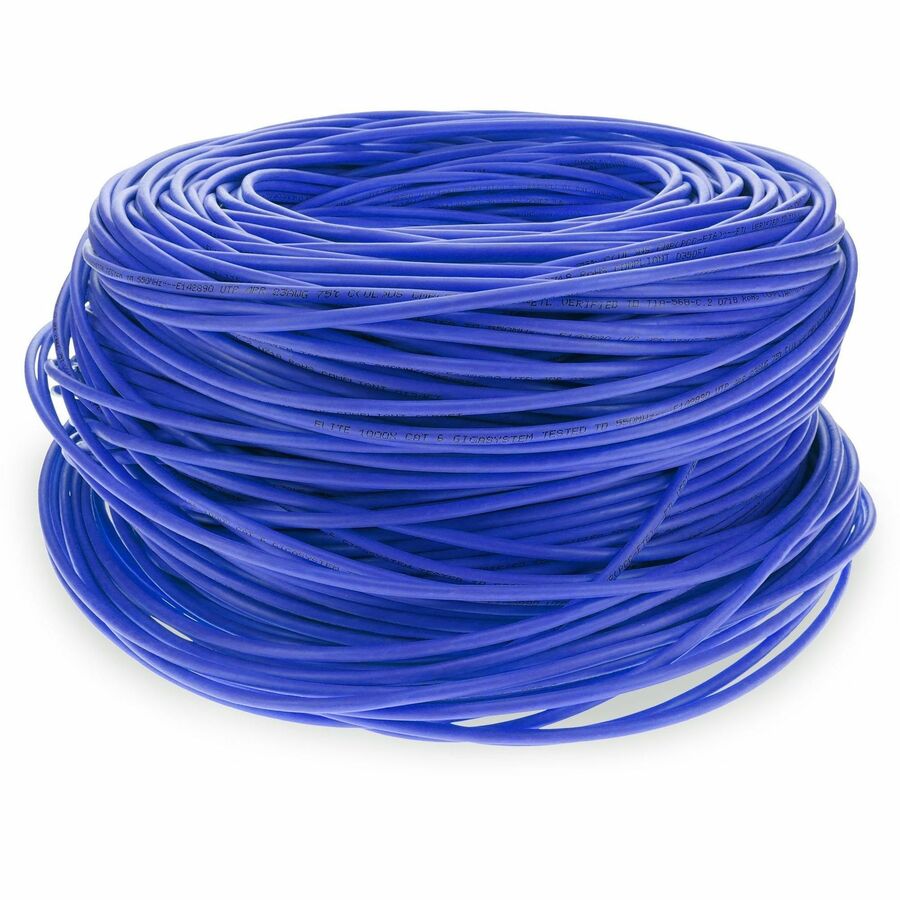 1000FT BLUE CAT6 STP PLENUM