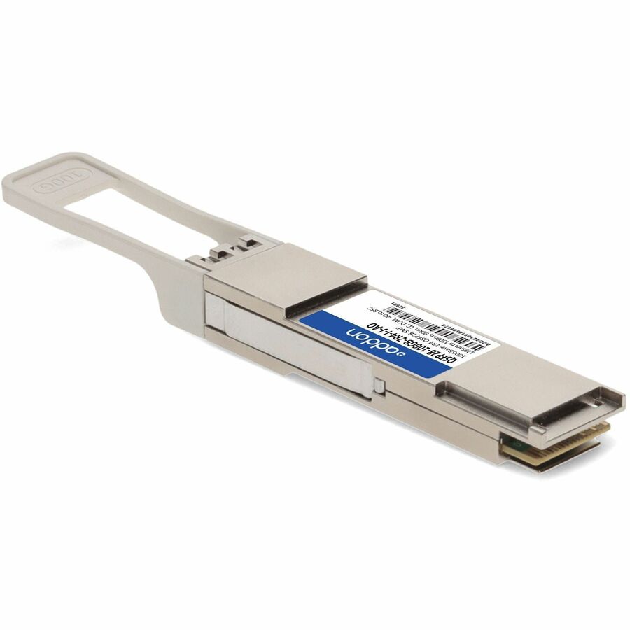 AddOn Juniper Networks® Compatible TAA 100GBase-ZR4 QSFP28 Transceiver (SMF, 1295nm to 1309nm, 80km, LC, DOM, -40 to 85C)