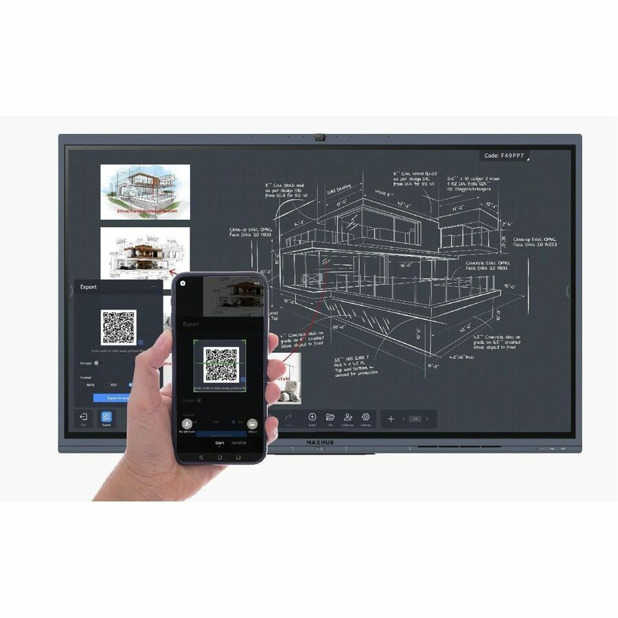 MaxHub V6 Classic C5530 Collaboration Display