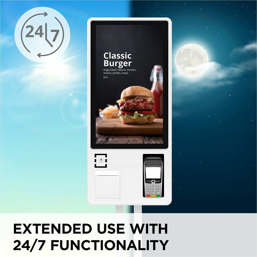 ViewSonic TD3207 - 1080p Touch Screen Monitor with 24/7 Operation, HDMI, DisplayPort, RS232 - 450 cd/m² - 32"