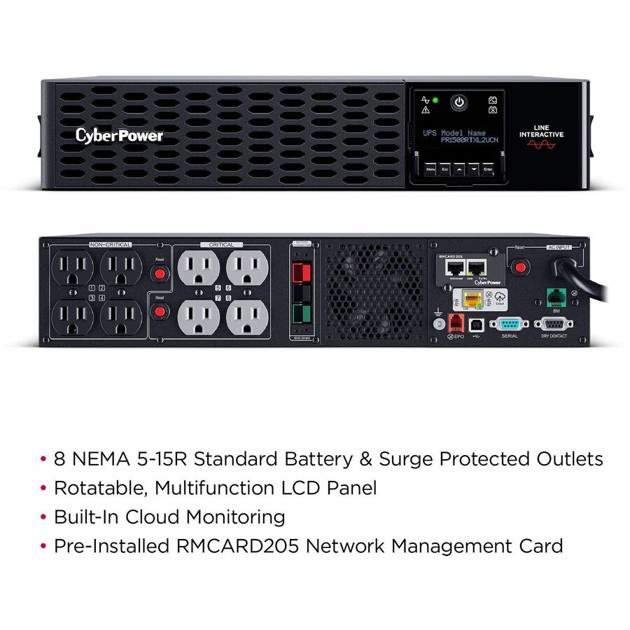 1500VA 1500W Sine Wave UPS