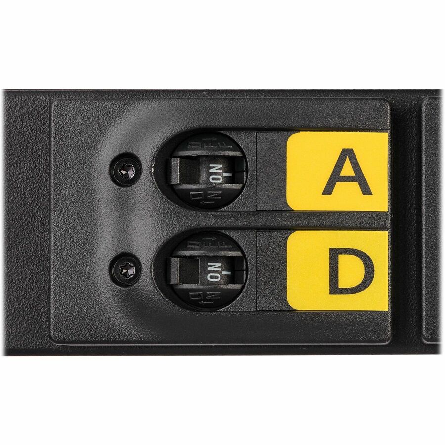 Eaton 3-Phase Managed Rack PDU G4, 240/415V, 48 Outlets, 24A/32A, 17.3kW, 532P6W Input, 10 ft. Cord, 0U Vertical, TAA