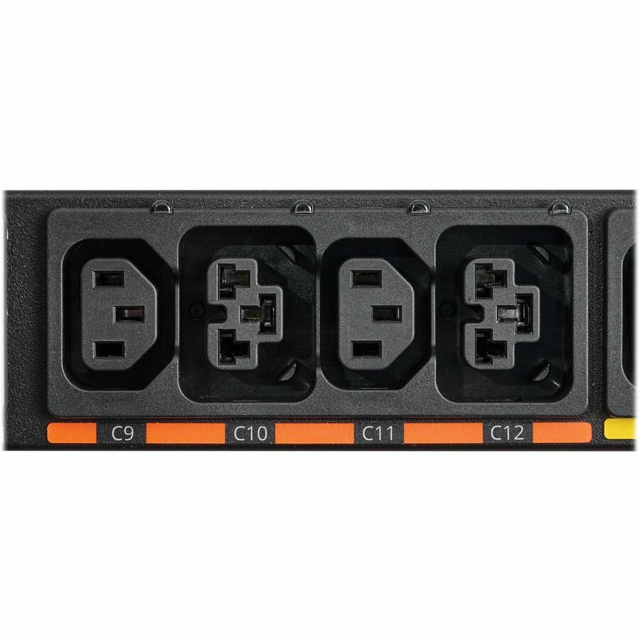 Eaton 3-Phase Managed Rack PDU G4, 240/415V, 48 Outlets, 24A/32A, 17.3kW, 532P6W Input, 10 ft. Cord, 0U Vertical, TAA